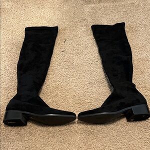 Dolce Vita Black Over the Knee Boots
